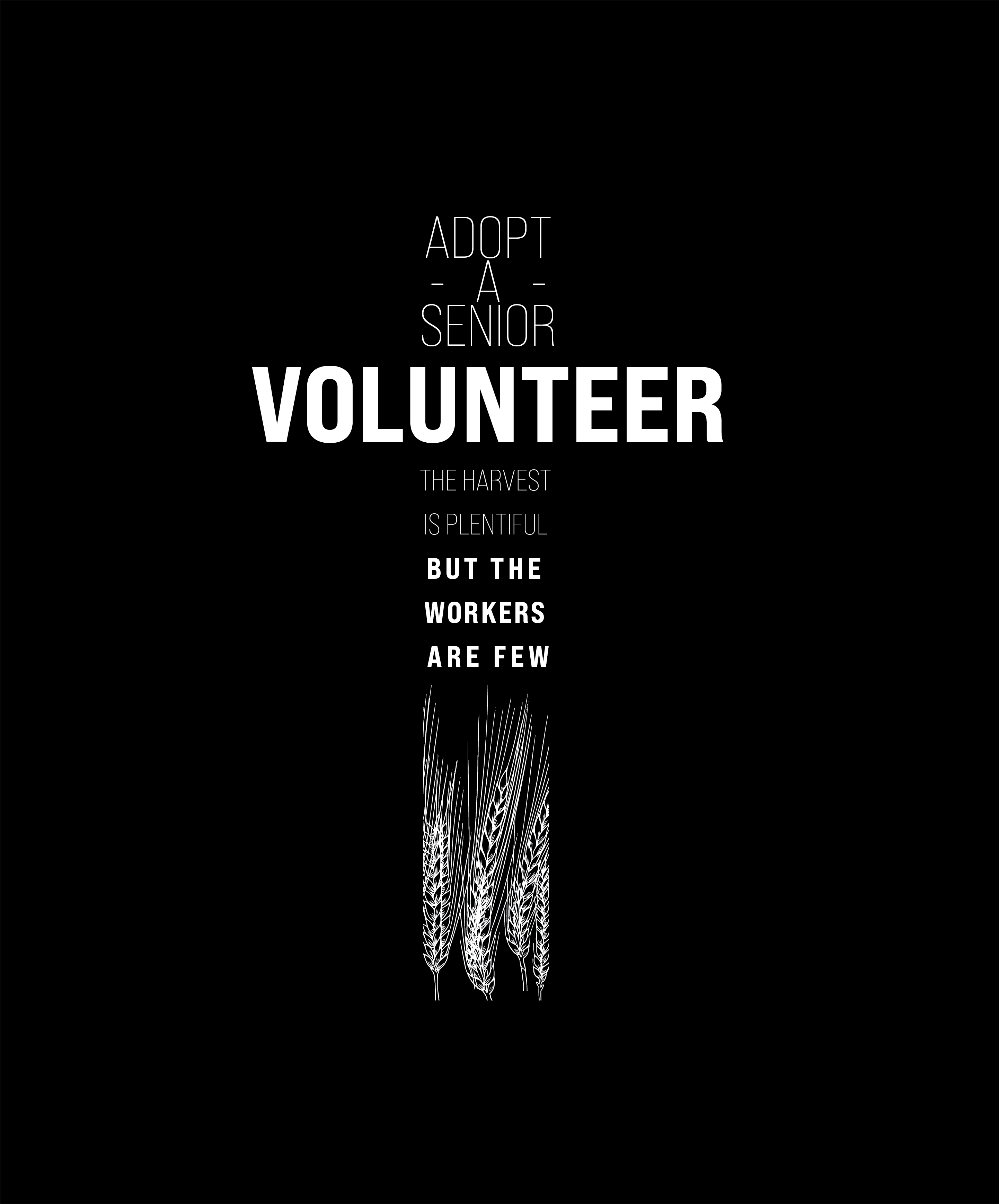 AdoptASenior Volunteer T-Shirt Design